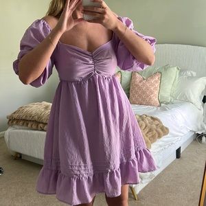 Lilac mini sundress